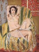 Henri Matisse Odlisk with uppatstrackta arms oil